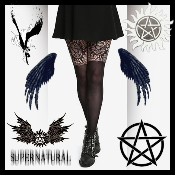 Bioworld Accessories - SUPERNATURAL THIGH HIGH TIGHTS